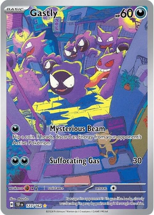 Pokemon TCG - Gastly - TEF EN 177/162 - ENG