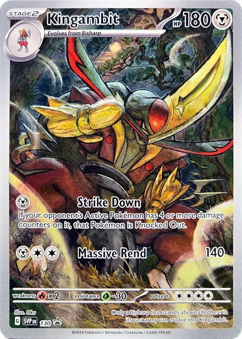 Pokemon TCG - Kingambit SVP EN 130 Promo