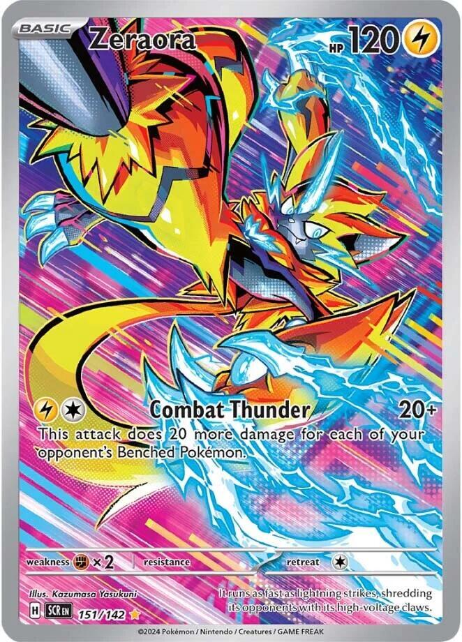 Pokemon TCG - Zeraora SCR EN 151/142