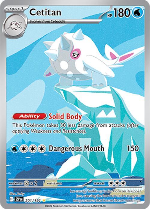 Pokemon TCG - Cetitan SSP EN 201/191
