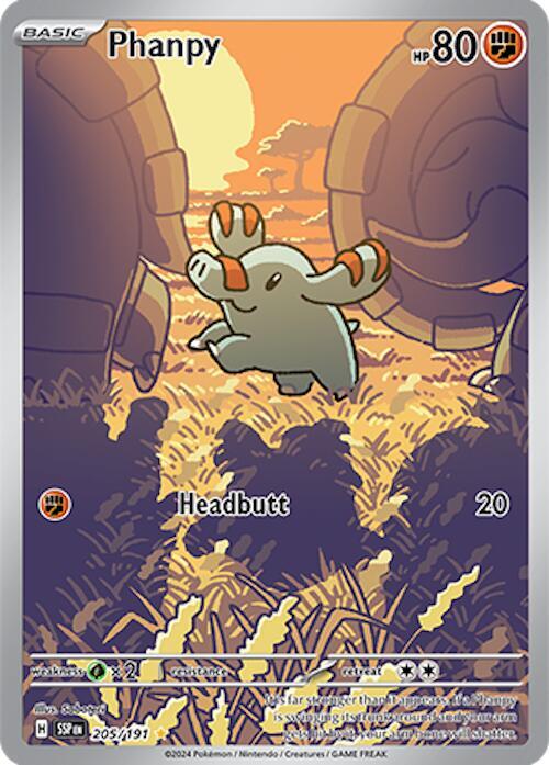 Pokemon TCG - Phanpy SSP EN 205/191