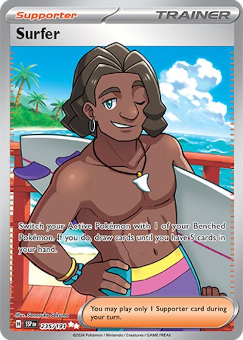 Pokemon TCG - Surfer SSP EN 235/191