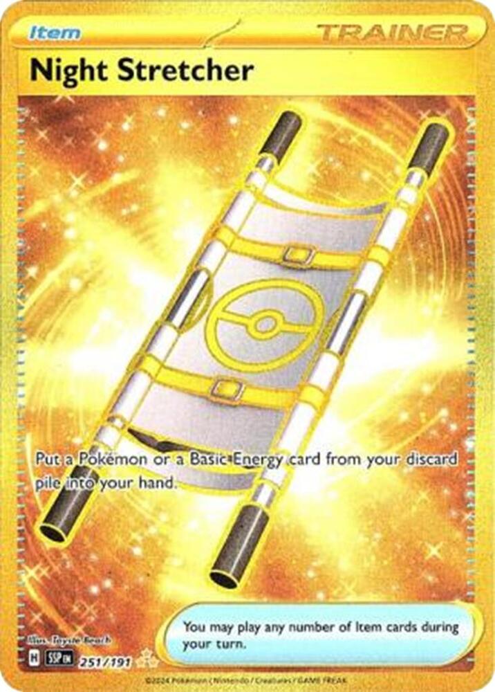 Pokemon TCG - Night Stretcher - SSP EN 251/191