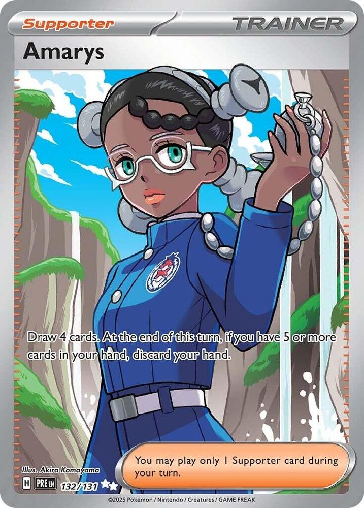 Pokemon TCG - Amarys - PRE EN 132/131