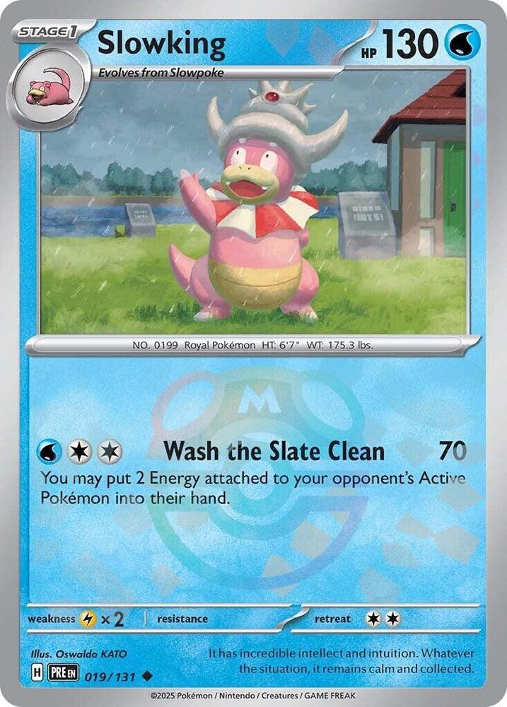 Pokemon TCG - Slowking Master Ball - PRE EN 019/131