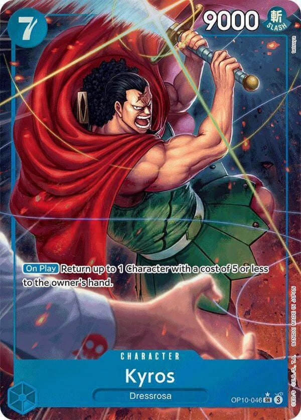 One Piece TCG - Kyros Alt Art - OP10-046 SR*