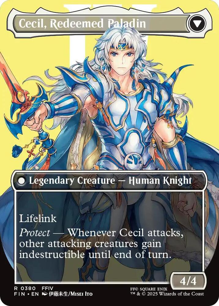 Cecil, Dark Knight (Borderless Non-Foil)
