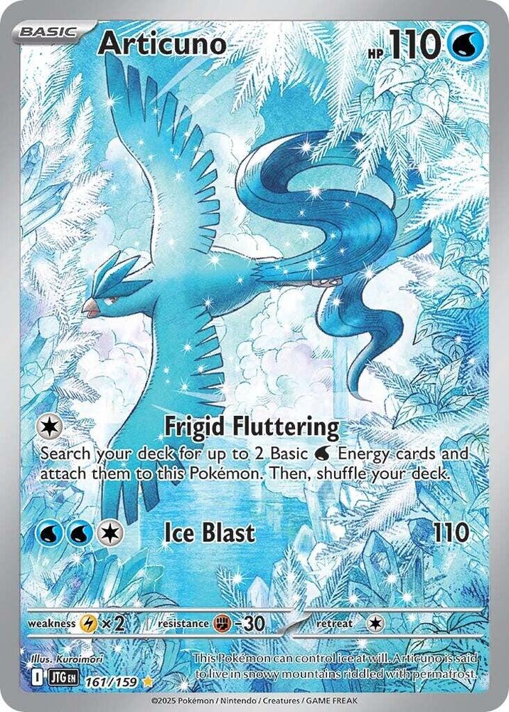 Pokemon TCG - Articuno - JTG EN 161/159 - ENG