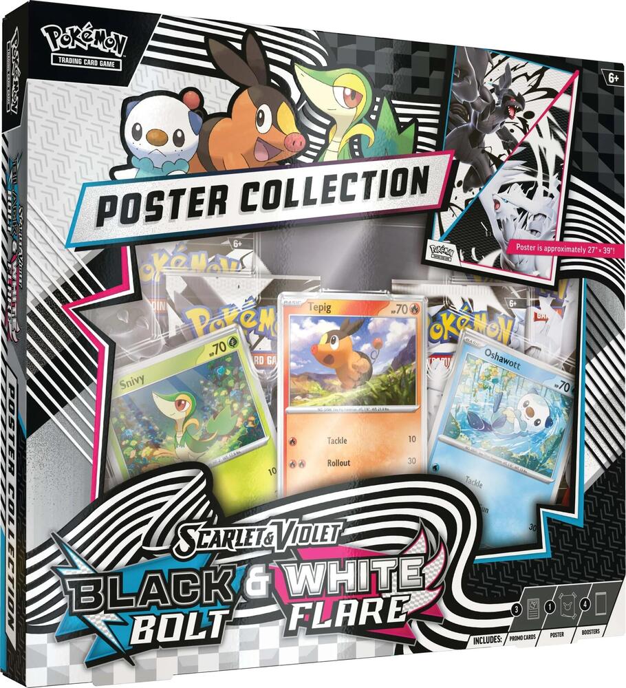 Pokemon TCG - Unova Poster Collection - SV: Black Bolt & White Flare