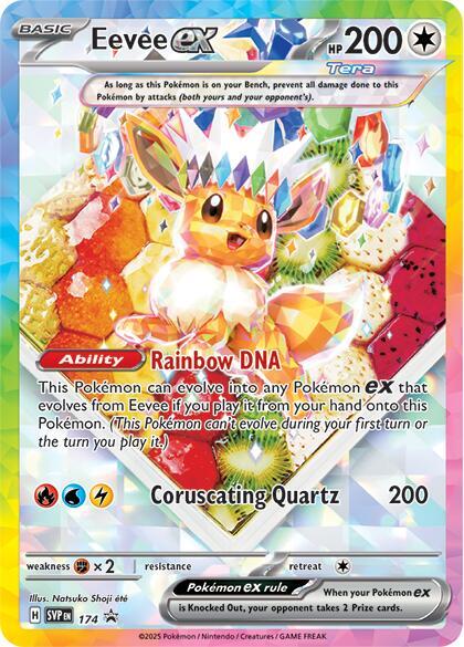 Pokemon TCG - Eevee ex - SVP 174 PROMO