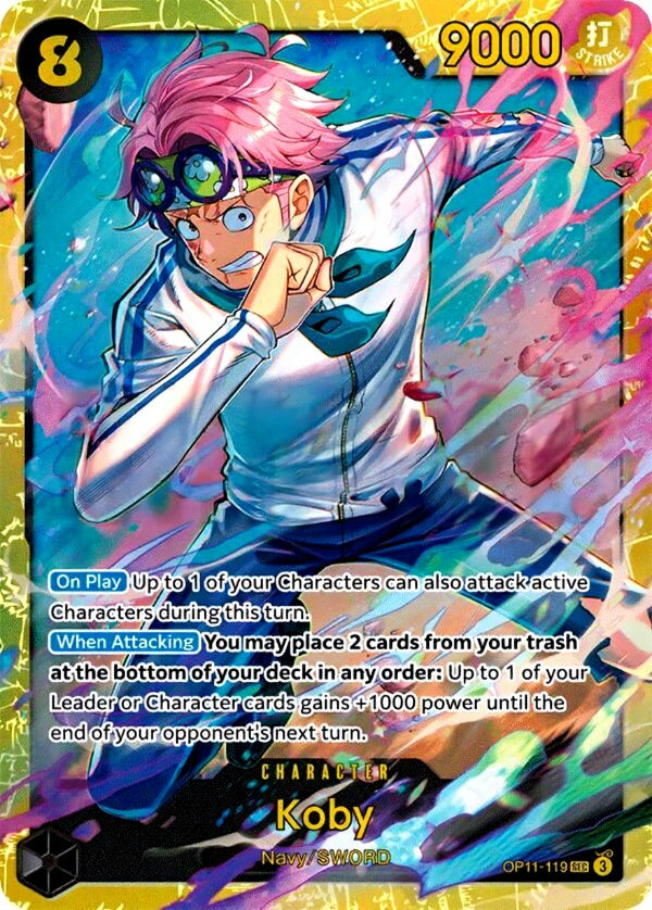 One Piece TCG - Koby - OP11-119 SEC