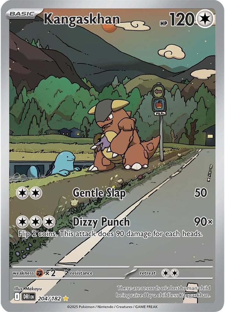 Pokemon TCG - Kangaskhan - DRI EN 204/182
