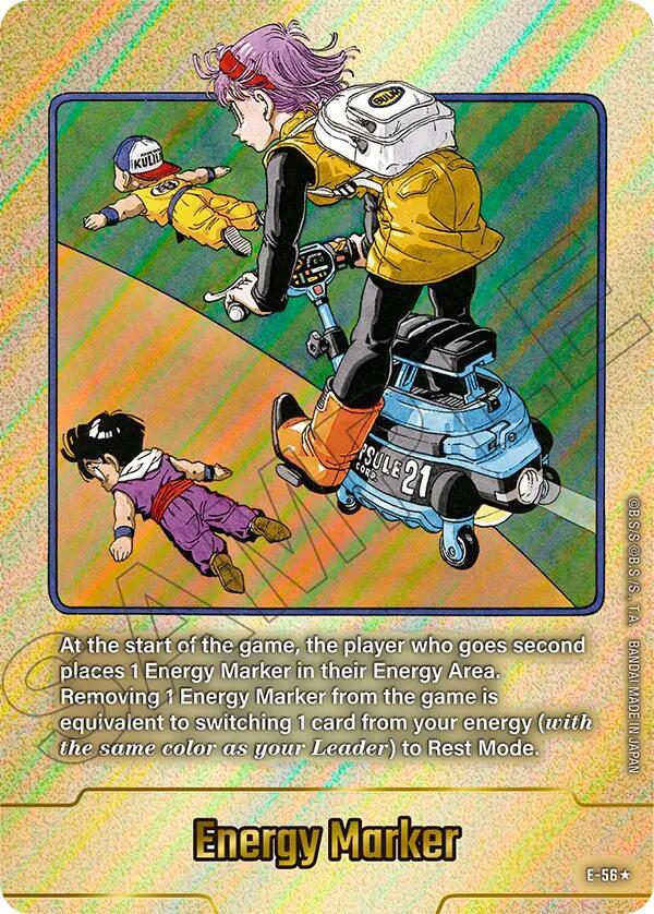 Dragon Ball TCG - Energy Maker - E-56* GOLD