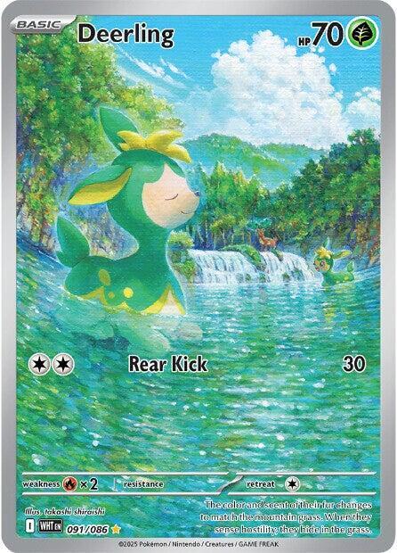 Pokemon TCG - Deerling WHT EN 091/086