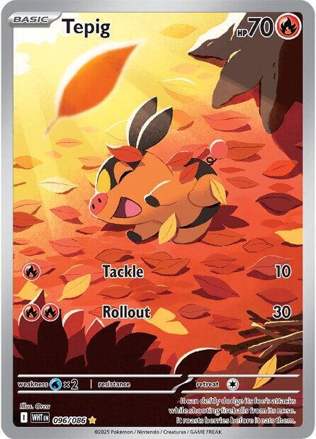 Pokemon TCG - Tepig WHT EN 096/086