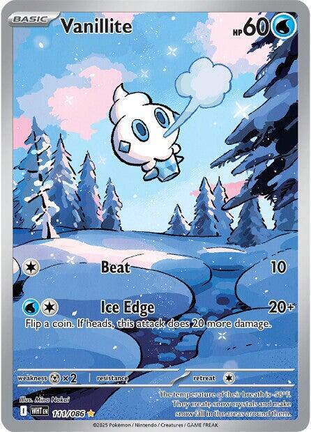 Pokemon TCG - Vanillite - WHT EN 111/086