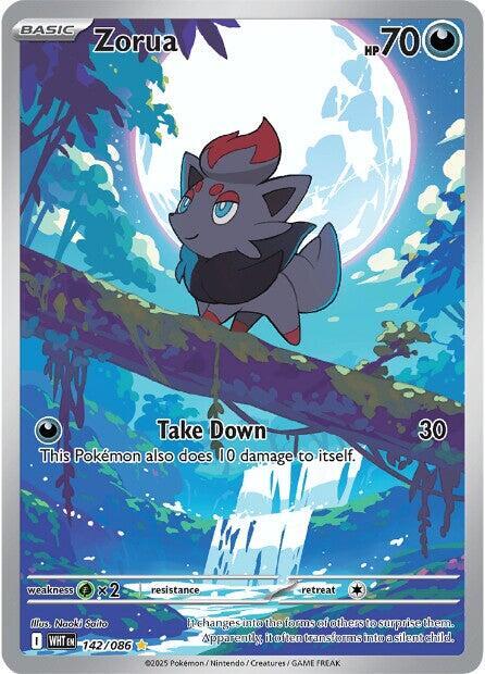 Pokemon TCG - Zorua WHT EN 142/086