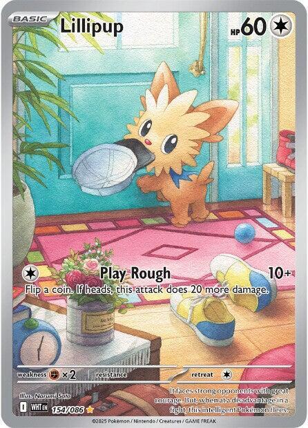 Pokemon TCG - Lillipup WHT EN 154/086