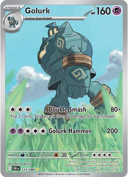 Pokemon TCG - Golurk BLK EN 123/086