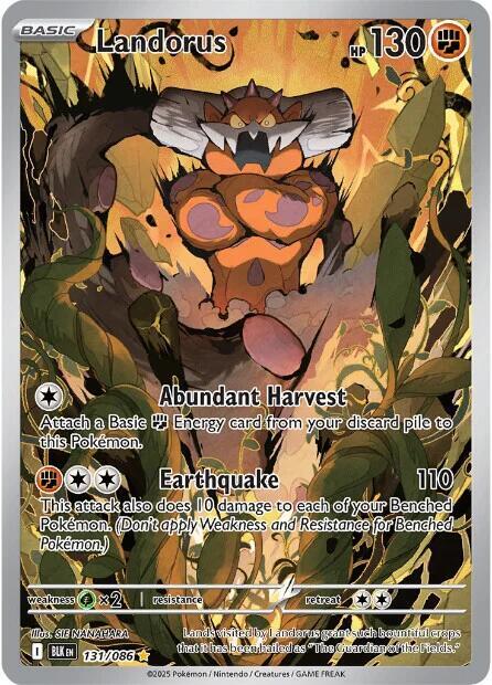 Pokemon TCG - Landorus - BLK EN 131/086