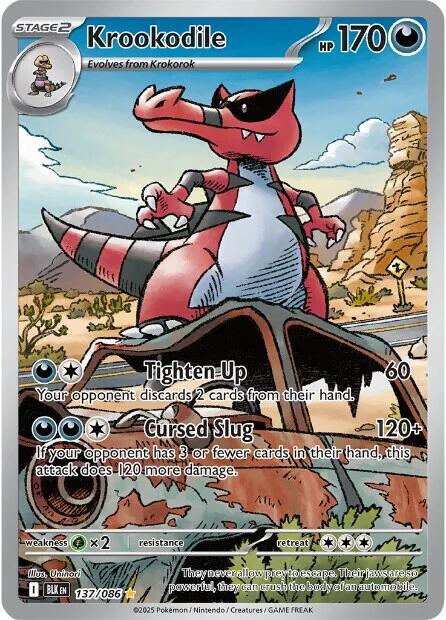 Pokemon TCG - Krookodile BLK EN 137/086