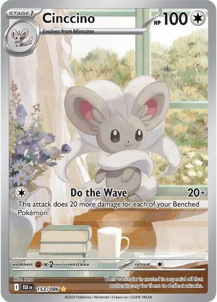 Pokemon TCG - Cinccino BLK EN 153/086