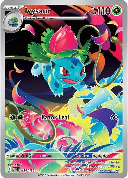 Pokemon TCG - Ivysaur MEG EN 134/132