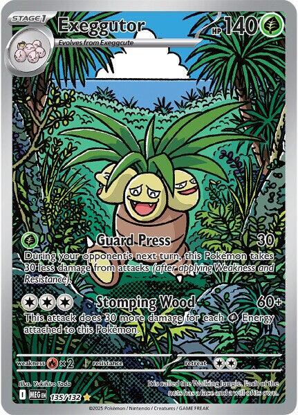 Pokemon TCG - Exeggutor MEG EN 135/132