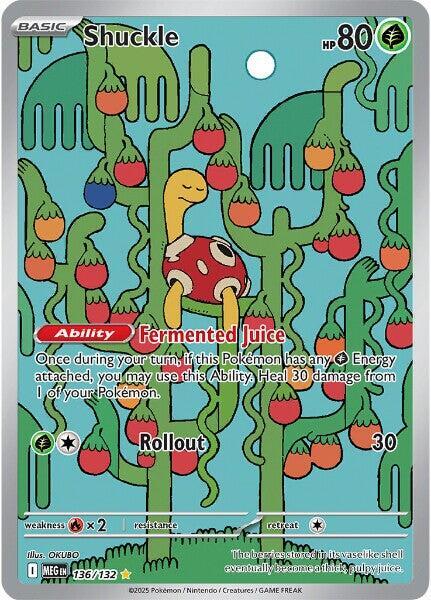 Pokemon TCG - Shuckle MEG EN 136/132 Eng.