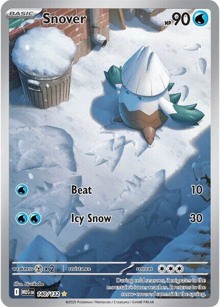 Pokemon TCG - Snover MEG EN 140/132