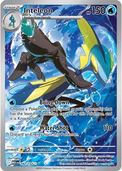 Pokemon TCG - Inteleon MEG EN 142/132 Eng.