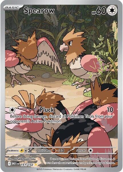Pokemon TCG - Spearow MEG EN 151/132