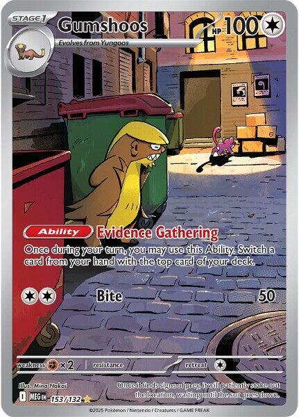 Pokemon TCG - Gumshoos MEG EN 153/132