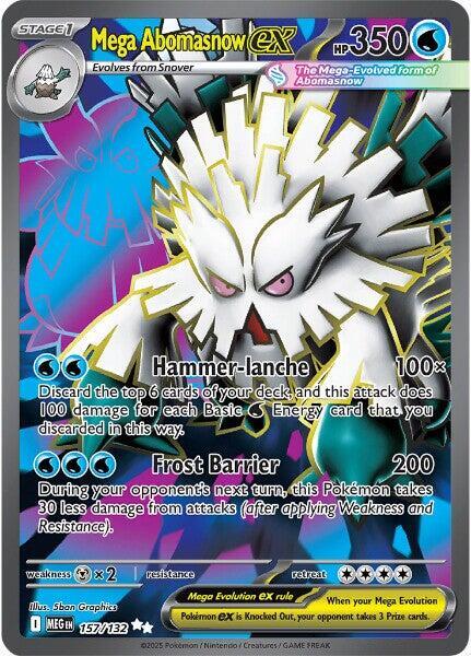 Pokemon TCG - Mega Abomasnow EX MEG EN 157/132