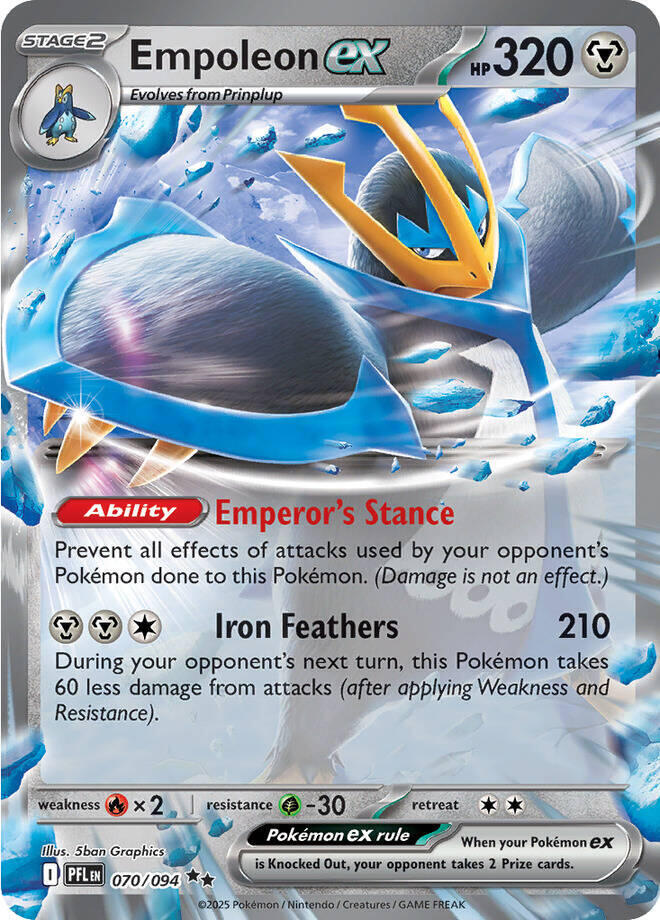 Pokemon TCG - Empoleon ex - PFL 070/094 - EN
