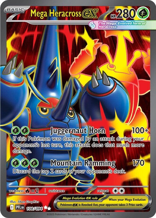 Pokemon TCG - Mega Heracross ex - PFL 108/094 - EN