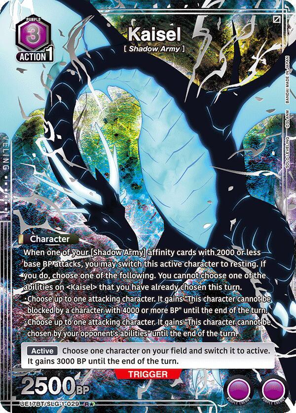 Kaisel R* Union Arena - Solo Leveling