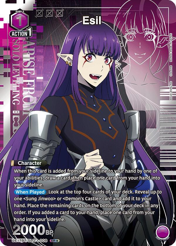 Esil SR* Union Arena - Solo Leveling