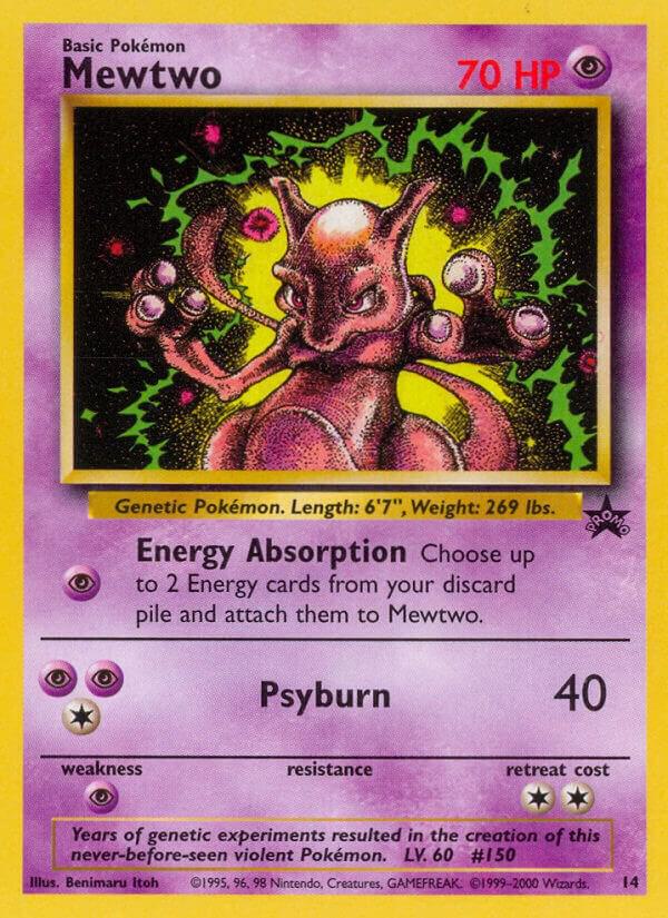 Pokemon TCG - Mewtwo - PROMO 14/53 (MP)