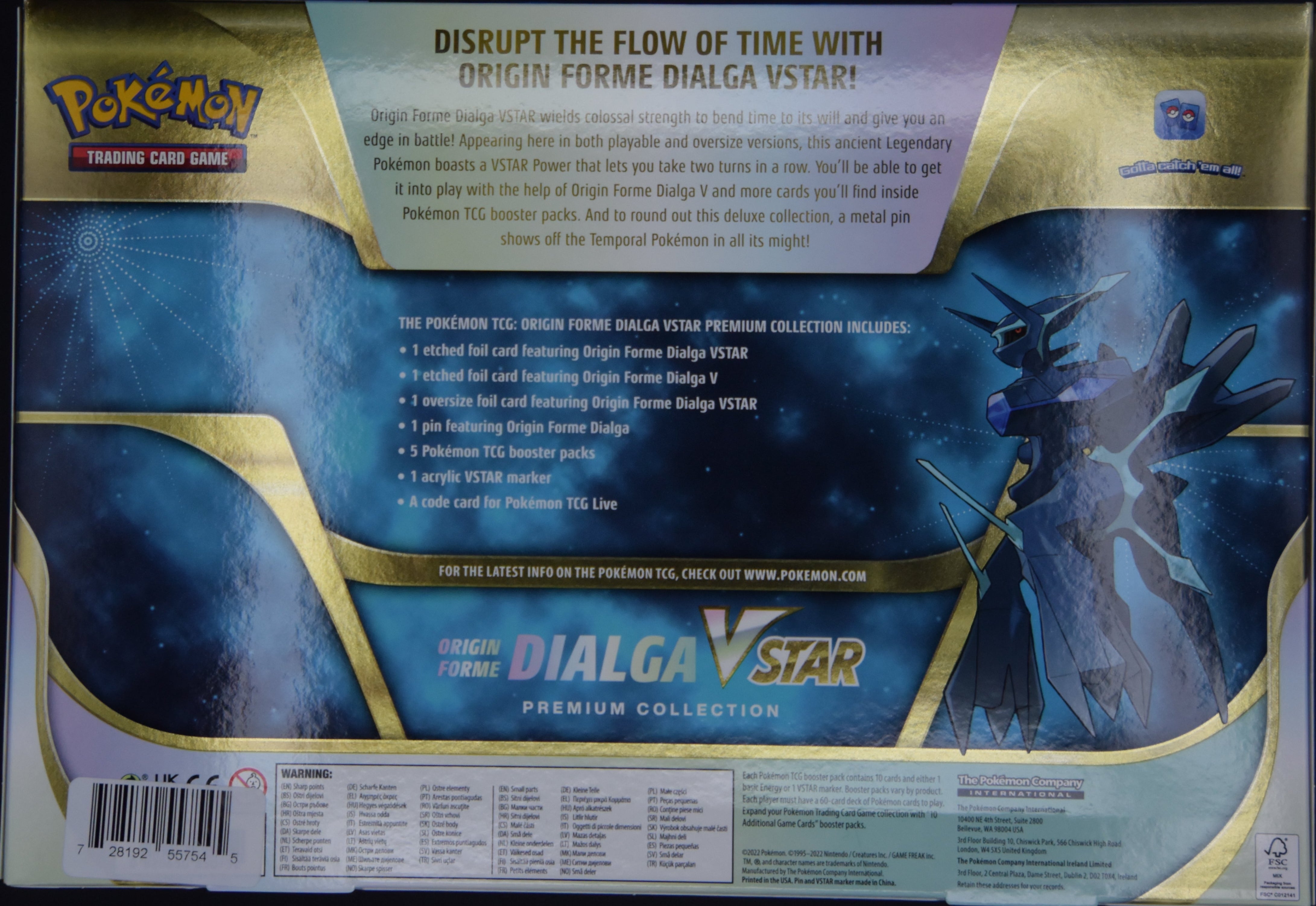 Pokemon TCG - Dialga VSTAR Premium Collection