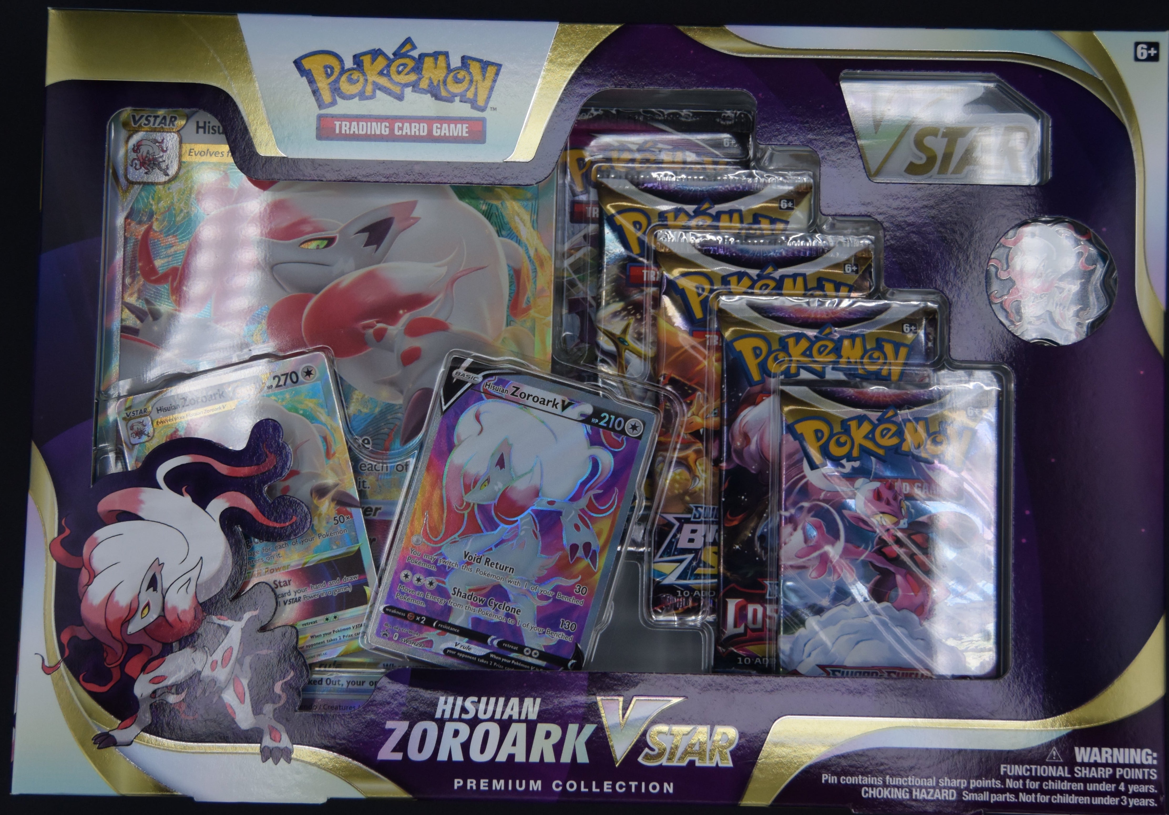 Pokemon TCG - Hisuian Zoroark VSTAR Premium Collection