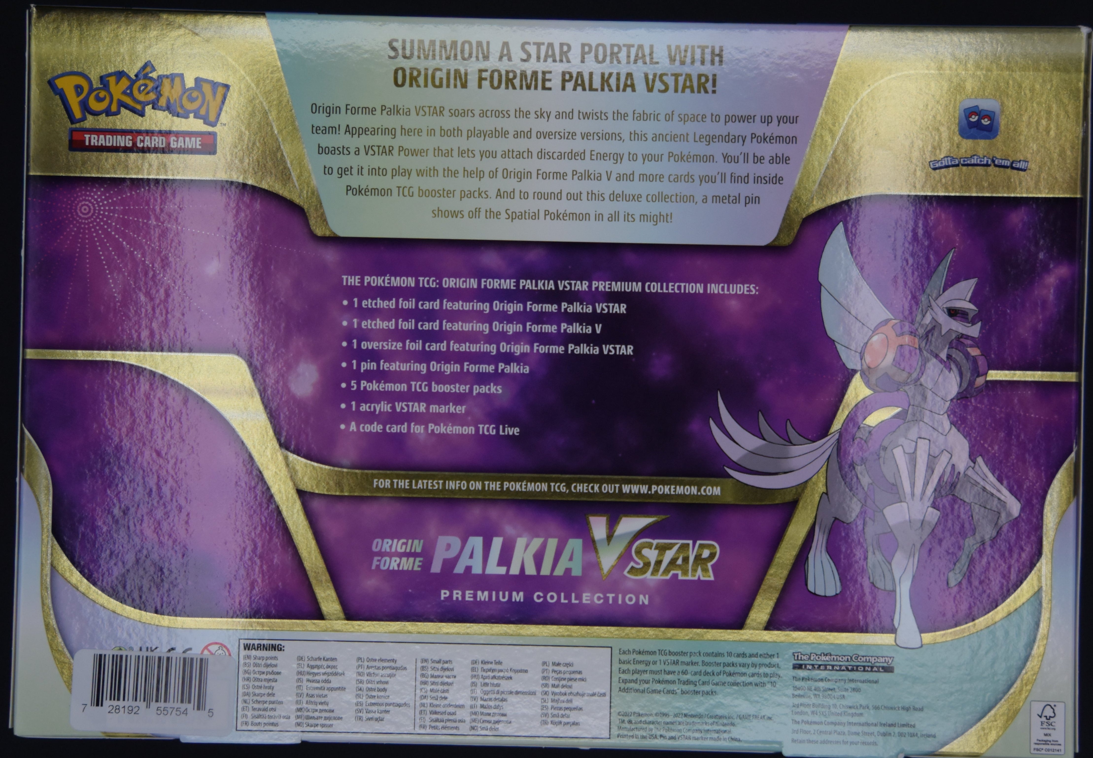 Pokemon TCG - Palkia VSTAR Premium Collection