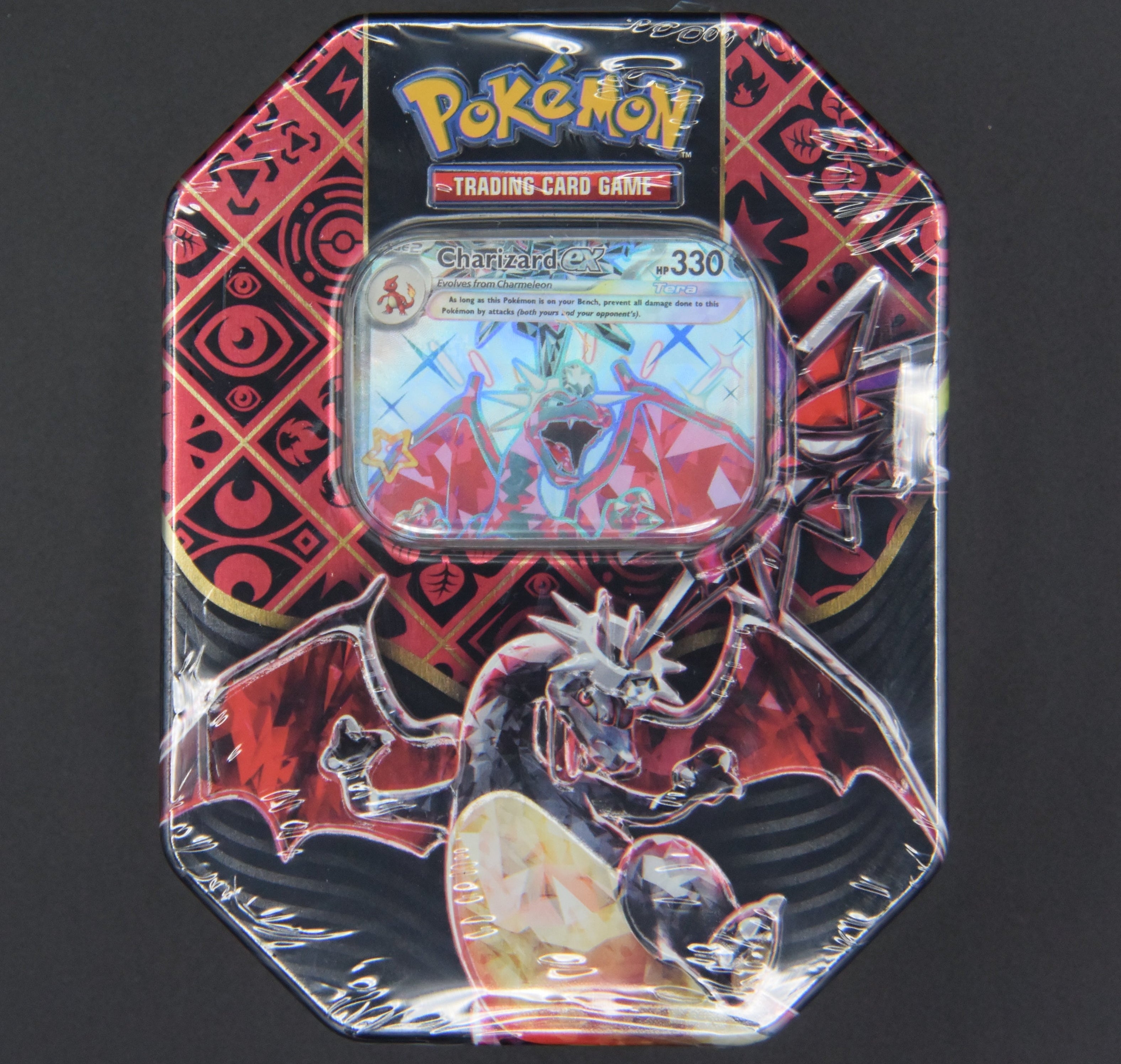 Pokemon TCG - Paldean Fates International Tin Charizard ex