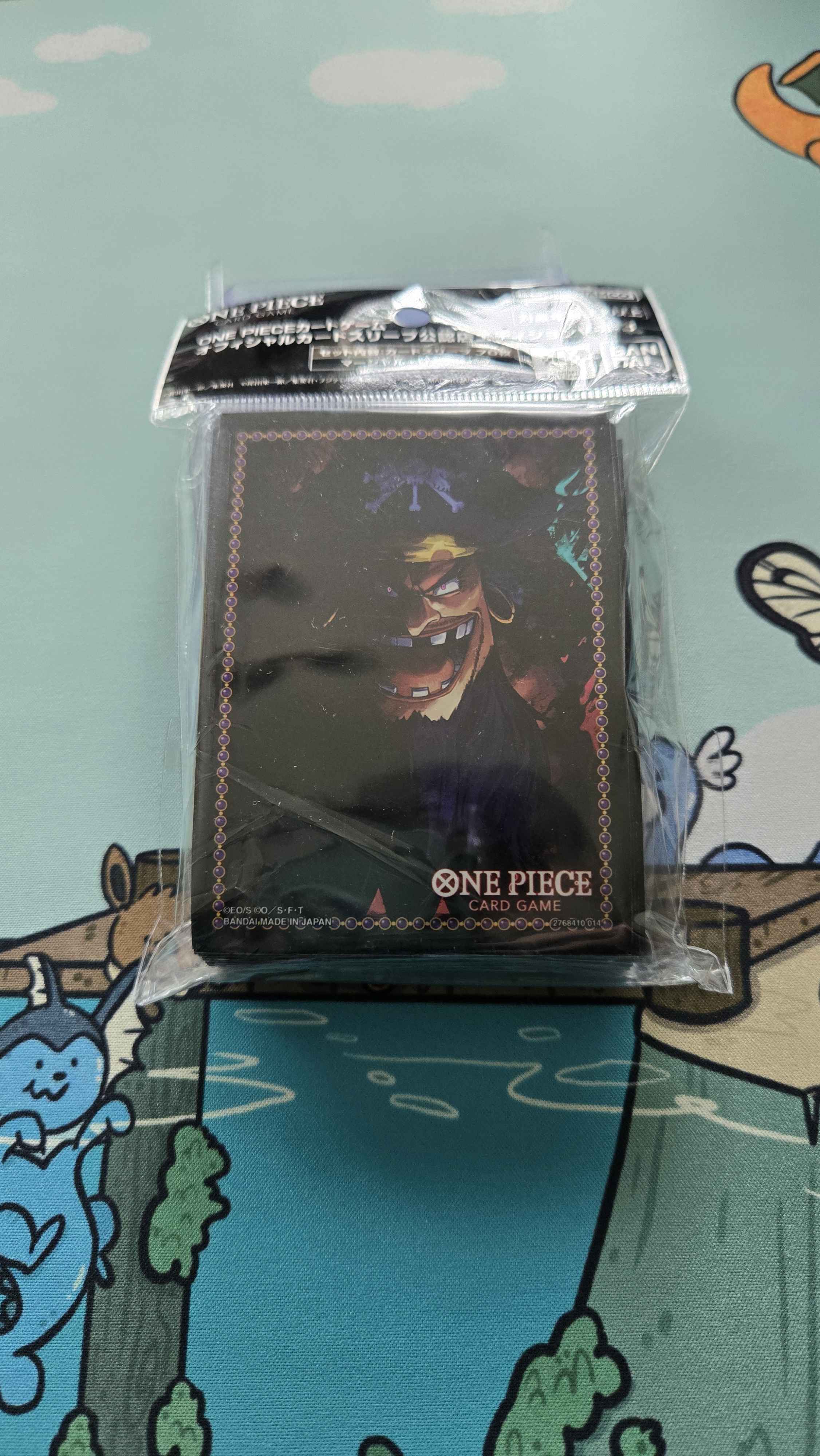 One Piece Card Sleeves - Blackbeard - TCG 70pcs