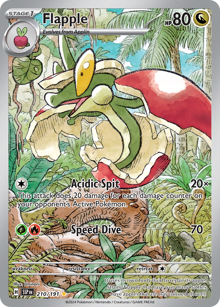 Flapple - 210/191 - SV8: Surging Sparks (SSP) - English