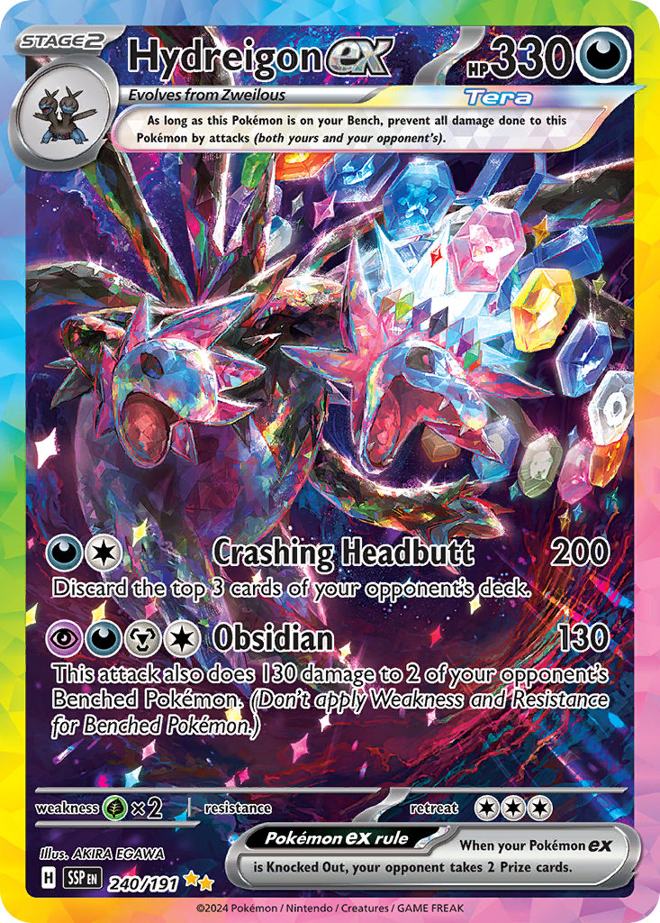 Hydreigon ex - 240/191 - SV8: Surging Sparks (SSP) - English