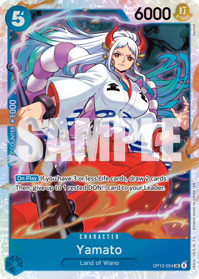 Yamato - Carrying On His Will (OP13-054)