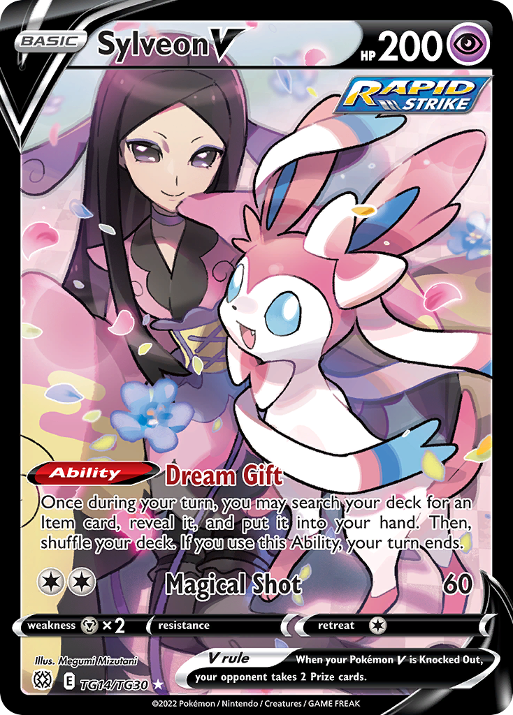 Sylveon V - TG14/TG30 - SWSH9TG: Brilliant Stars Trainer Gallery (BRS) - English