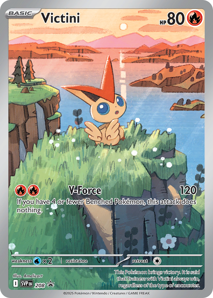 Victini - 208 - SVP: Scarlet & Violet Black Star Promos (SVP) - English