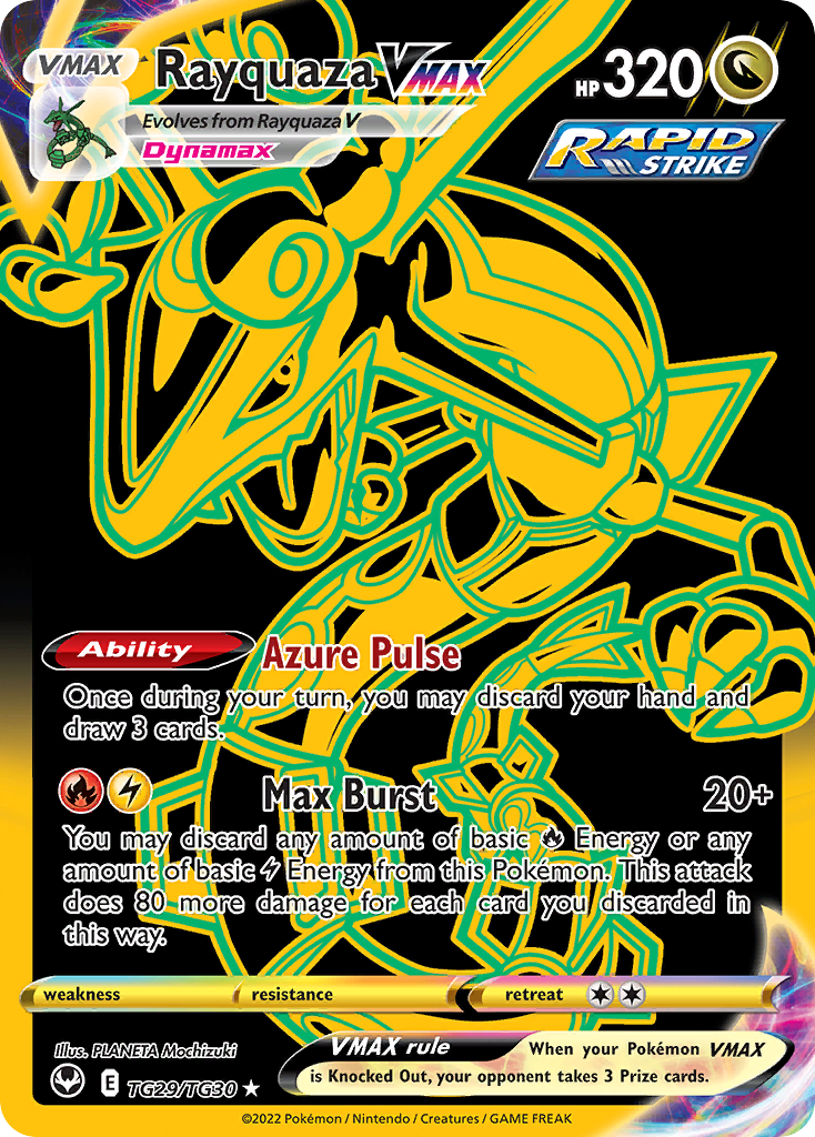 Rayquaza VMAX - TG29/TG30 - SWSH12TG: Silver Tempest Trainer Gallery (SIT) - English